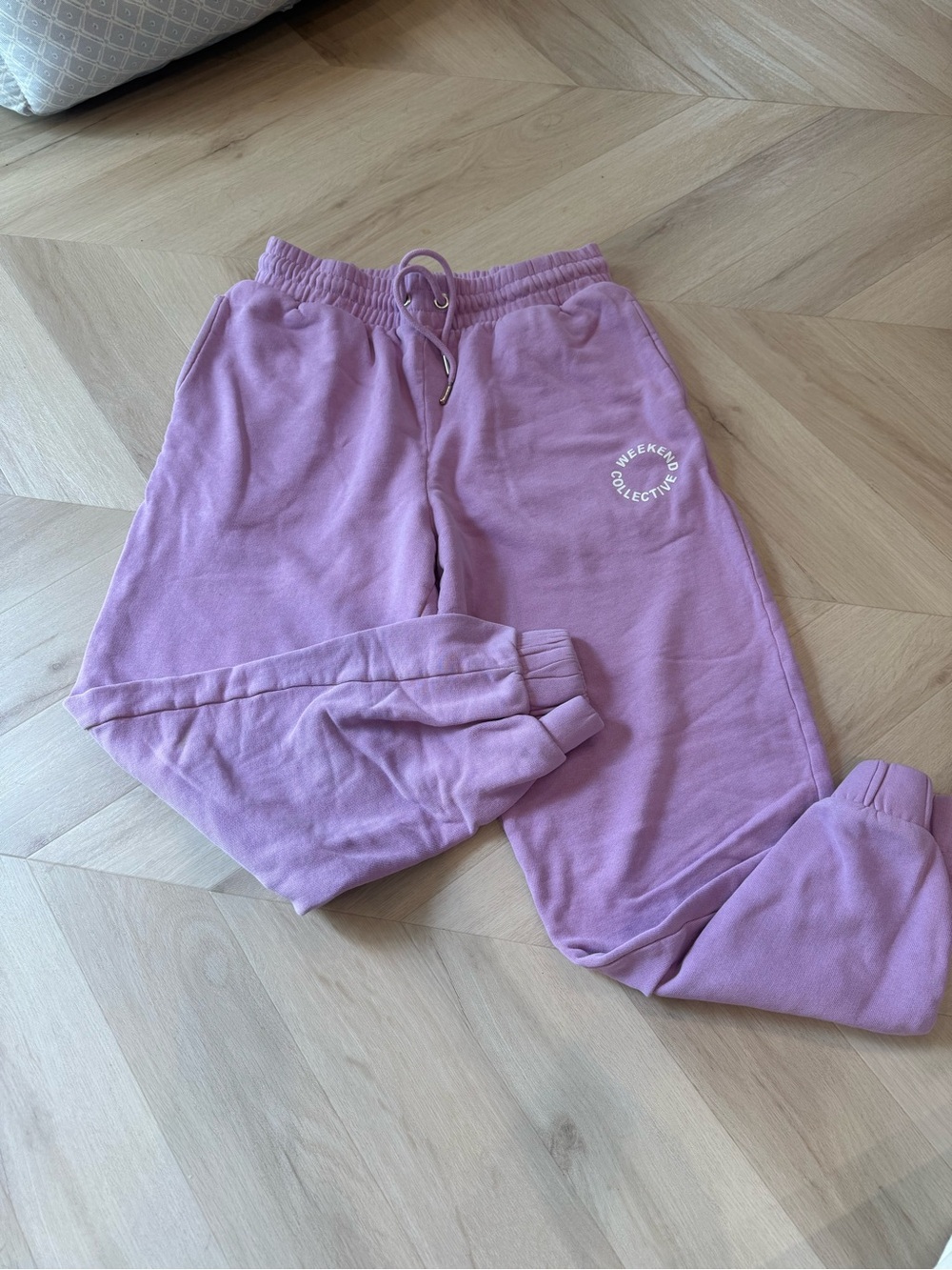 Purple Jogger Sweatpants
